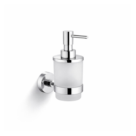 CLASSIC - Dosatore per sapone liquido / vetro opaco / cromo #1