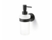 CLASSIC - Dosatore per sapone liquido / vetro opaco / nero opaco