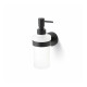 CLASSIC - Dosatore per sapone liquido / vetro opaco / nero opaco #1
