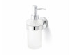 CLASSIC - Dosatore per sapone liquido / vetro opaco / cromo