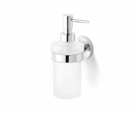CLASSIC - Dosatore per sapone liquido / vetro opaco / cromo