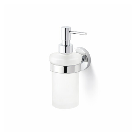 CLASSIC - Dosatore per sapone liquido / vetro opaco / cromo #1