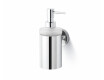 CLASSIC - Dosatore per sapone liquido / corpo in metallo, vetro opaco / cromato