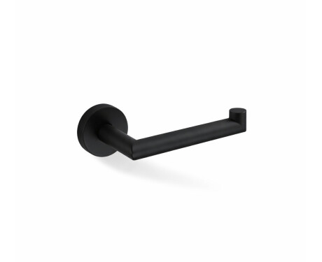 CLASSIC - Portarotolo / senza copertura / nero opaco