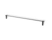 CLASSIC-Reling 50 per ripiano in vetro 07.80160 / nero opaco