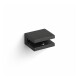 CLASSIC - Supporto/morsetto per mensole in vetro 07.80160/50/40/30 - 2 pezzi / nero opaco #1