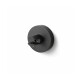 CLASSIC - Supporto con rosetta per mensole in vetro 07.80160/50/40/30 - 2 pezzi / nero opaco #1