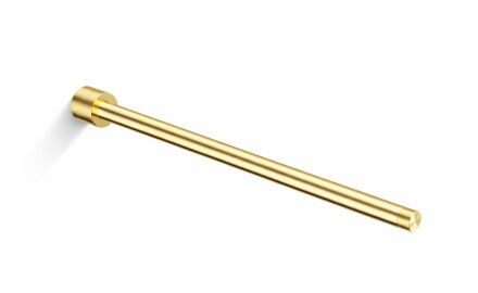 MEGAN - Portasciugamano / singolo a colonna / oro champagne spazzolato