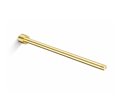 MEGAN - Portasciugamano / singolo a colonna / oro champagne spazzolato