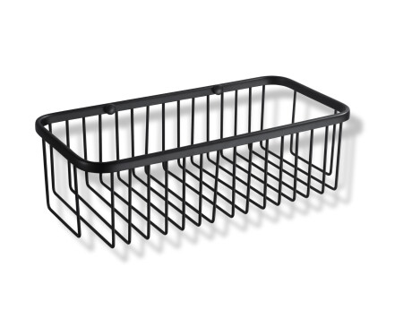 Cestino 30x14x9 / nero opaco