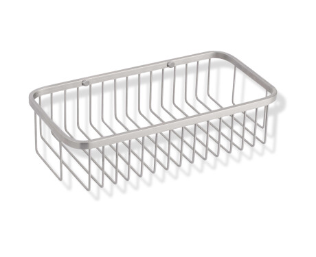 Cestino 30x14x9 / acciaio spazzolato