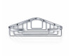 Portasapone angolare 19x19x6 / cromato