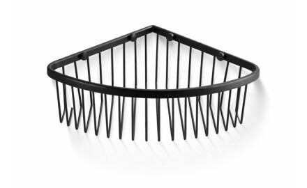 Cestino angolare 20x20x9 / nero opaco