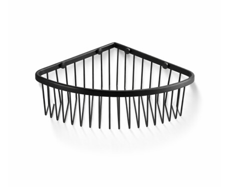 Cestino angolare 20x20x9 / nero opaco