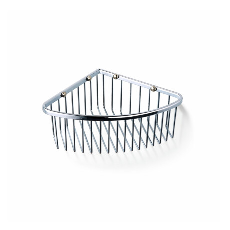 Cestino angolare 20x20x9 / cromato #1