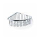 Cestino angolare 20x20x9 / cromato #1