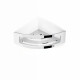 Cestello - ripiano angolare 16x16x8 / cromato #1