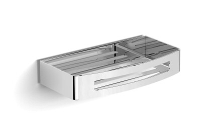 Cestello 22x12x4 / sistema di fissaggio Lift & Clean™ / acciaio lucido