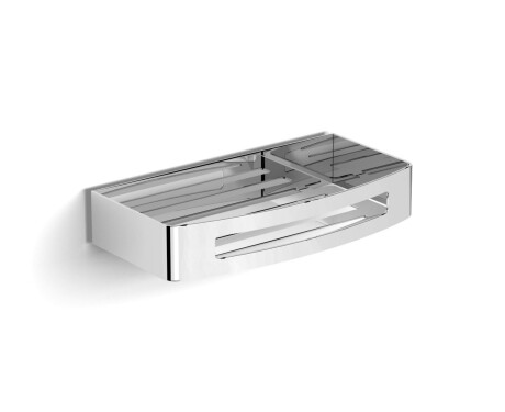Cestello 22x12x4 / sistema di fissaggio Lift & Clean™ / acciaio lucido