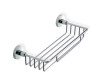 Cestino 35x14x7 su rosette / cromato