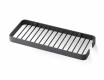 Cestino 24x10x2 / cornice larga / nero opaco