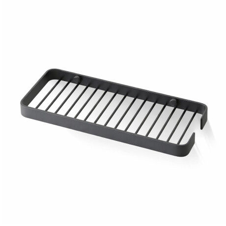 Cestino 24x10x2 / cornice larga / nero opaco #1
