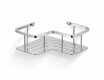 Cestello - ripiano angolare 20x20x7 / acciaio lucido