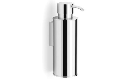 Dispenser per sapone liquido da 0,25 L / rotondo / cromato