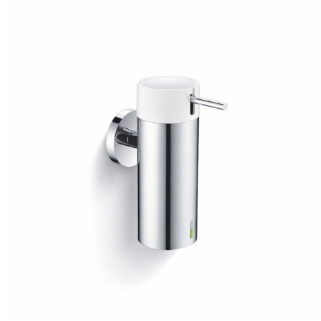 Distributore di sapone liquido da 0,15 L / acciaio lucido / pompa bianca + acciaio lucido #1