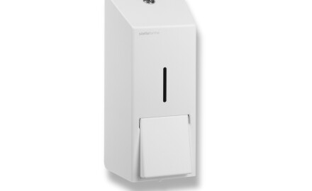 Distributore di sapone liquido da 0,8 L serie R1 / bianco opaco