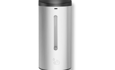 Dosatore automatico senza contatto per sapone liquido/gel disinfettante da 0,7 L / satinato