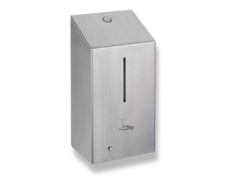 Dosatore automatico senza contatto per sapone liquido da 1,0 L, serie R1 / acciaio inossidabile spazzolato