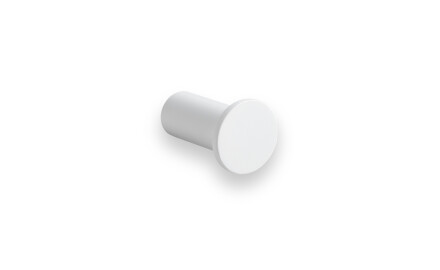 Gancio singolo per asciugamani / bianco opaco