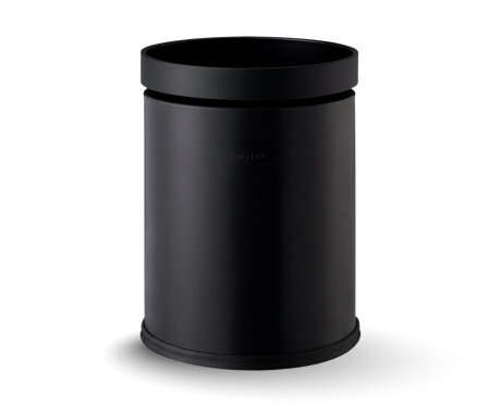 Cestino aperto da 10 L / nero opaco