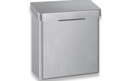 Contenitore per rifiuti igienici da 4,5 L serie R10 / acciaio inossidabile spazzolato