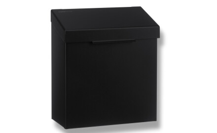 Contenitore per rifiuti igienici da 4,5 L serie R1 / acciaio inossidabile nero opaco