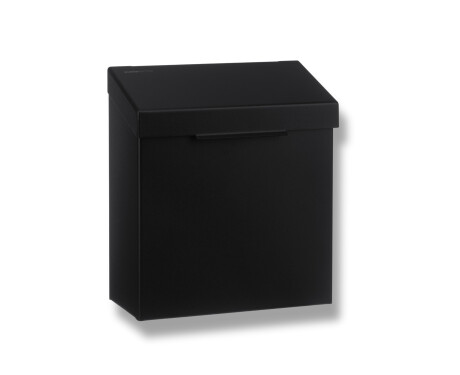 Contenitore per rifiuti igienici da 4,5 L serie R1 / acciaio inossidabile nero opaco