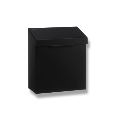 Contenitore per rifiuti igienici da 4,5 L serie R1 / acciaio inossidabile nero opaco #1