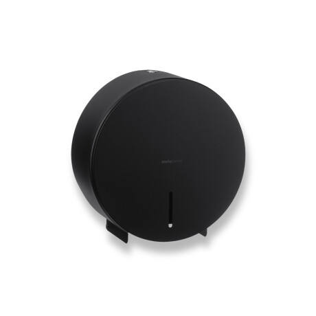 Portarotolo circolare per carta igienica in rotolo, Ø max. 19 cm, serie R1 / acciaio inossidabile nero opaco #1
