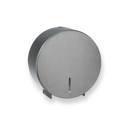 Portarotolo circolare per carta igienica in rotolo, Ø max. 19 cm, serie R1 / acciaio inossidabile spazzolato #1