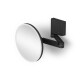 Specchio cosmetico con ingrandimento 5x, rotondo, illuminazione a LED con regolazione continua della tonalità della luce, ribaltabile, doppio braccio mobile / nero opaco #1