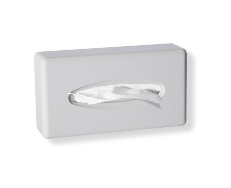 Portafazzoletti / ABS bianco lucido