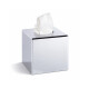 Portafazzoletti - forma cubica / ABS cromato #1