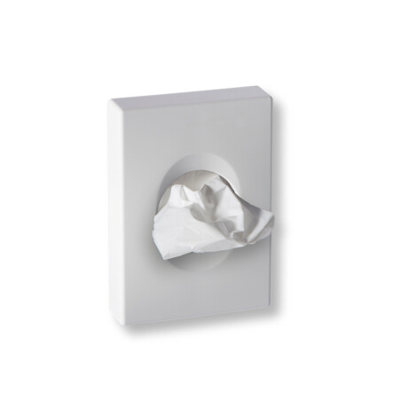 Distributore di sacchetti igienici / ABS bianco lucido #1