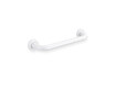 Corraio di sostegno per persone con disabilità Ø32, dritto, modello STANDARD - 40 cm / bianco opaco