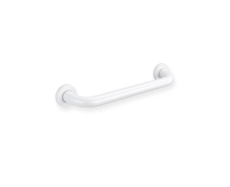 Corraio di sostegno per persone con disabilità Ø32, dritto, modello STANDARD - 40 cm / bianco opaco