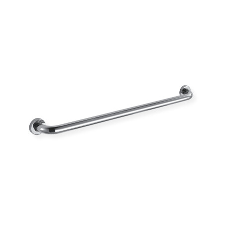 Corraio di sostegno per persone con disabilità Ø32, dritto, modello STANDARD - 80 cm / acciaio inossidabile lucido #1