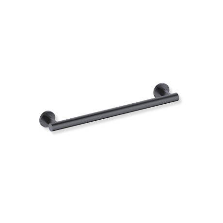 Corraio di sostegno per persone con disabilità Ø32, dritto, PREMIUM - 50 cm / acciaio inossidabile, nero opaco #1