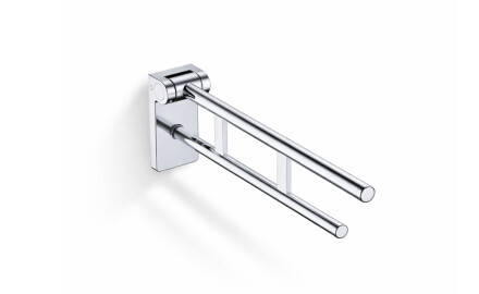 Maniglione di sostegno per persone con disabilità Ø32 ribaltabile PREMIUM - 60 cm / acciaio inossidabile lucido