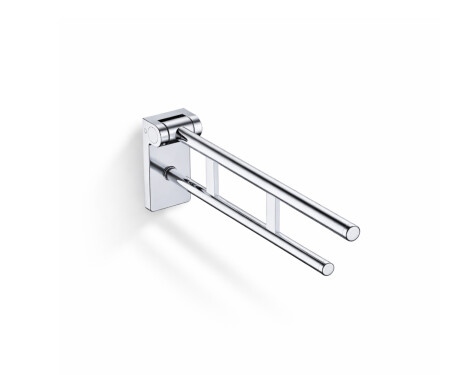 Maniglione di sostegno per persone con disabilità Ø32 ribaltabile PREMIUM - 60 cm / acciaio inossidabile lucido